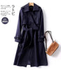 Women's High-quality Temperament Commuting Loose Casual Korean Style Coat Over the Knee Women's Coat