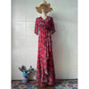 Solid Long Dress Women Flare Sleeve A Line Dresses Casual Ruffles Midi Waist Vestidos V Neck Office Lady Slight Strech