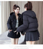 Winter Korean Hooded Bread Jacket Women Parkas Casual Thicke Warm Down Cotton Padded Short Jacket Female Outerwear