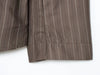 Women Elegant Striped Blazer Suit Slim Button Blazer or Wide-leg Pants Spring Fall Mujer Commute Pants Set