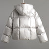 Winter Warm Puffer Jackets Women's Loose Parkas Coat Hooded Bread Jacket Outwear Cotton-padded Solid Quilted Jacket
