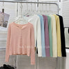 V-Neck Temperament Small Fragrant Wind Women Loose Sweater Sweater All Sweater Coat Special Offer Cardigan