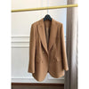 Spring Worsted Wool Blazer for women Australian Wool Female Korean Version Slim Fit Suit Coat For Women