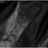 Broad Shoulders Lace up Leather Jacket Lady Zipper Solid Color Long Sleeve Loose Casual Coats Street Women's Jackets