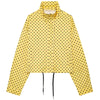 Polka Dot Bomber Jacket Women's Jackets Demi-Season Oversized Long Sleeve Top Outerwear Aviator Plus Size Zip Up Crop Coats