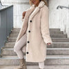 Autumn Long Winter Coat Woman Flannel Coat Women Warm Ladies Fur Teddy Jacket Female Plush Teddy Coat Oversize Outwear