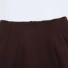 Elegant Skirts Set For Women's 2 Pieces Outfit Spring Long Blazer Coat Mid Waist Mini Skirts Office Skirts Set