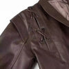 Leather Jackets Women's With Belt Fur Coat Streetwear Solid Outwear Woman Elegant Jackets Chaqueta De Cuero Para Mujer