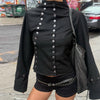 Plaid Jacket For Women Casual Hood Zipper Long Sleeve Pockets Loose Coat Lady Top Spring Chic Street Outerwear