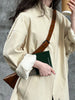 Temperament Short Trench For Women Lapel Single Breasted Solid Color Pockets Design Coat Spring Autumn 2Z2225