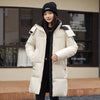 Winter Jacket Women Parka Hooded Thick Warm Long Down Cotton Coat Parkas Female Casual Outwear Overcoat Ladies