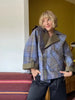Plaid Trench Short Coat Casual Double Breasted Shawl Lapel Loose Street Jacket Lady Fall Chic Daily Commute Outerwear