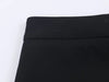 Women Suit Pants Two-Piece Set Buckle Decoration Long Sleeve Blazer Coat + Straight-Leg Pants 2 Pieces Sets Chic Woman Outfits