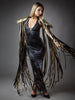 Sparkly Wing Fringe Tassel Patchwork Shawl Women Vintage Cosplay Cape Ponchos Bohemian Cardigan Cloak Boho Capes Streetwear