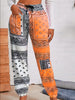 Plus Size Autumn And Winter Women's Pull-Out Pants From Europe And America