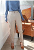 Autumn Winter Women's Casual Pants Harem Pencil Pants Elegant Office Lady Solid Color High Waist Loose Trousers Female