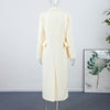 Elegant Waist Cinching Woolen Coats Autumn Winter Lady Single-breasted Lapel Long Overcoat Women's High Street Outwear