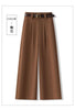 Spring Autumn Korean Spring Temperament Pants Women Wide-leg suit Pants Female Trouser Ladies