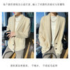 100% Wool Ladies Winter Sweater Thickening Cardigan Ladies V-neck Long Sleeve Jacket And Knitted Women Knit Cardigan Sweater