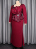 Elegant African Dresses for Women Plus Size Ruffle Evening Party Long Dress Dashiki Ankara Turkey Outfits Robe African Clothes