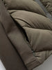 women's elegant patchwork long sleeve standing collar hooded cotton jacket sport coat 8073227
