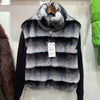 Street Faux Fur Patchwork Jacket Women Design Sense Long Sleeves Casual Female Coat Autumn Winter Lady Streetwear