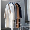 Autumn Women Drouble Breasted Woolen Coat Loose Style Women Winter Clothes Long Coats Tops