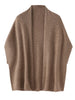 Women 100% Merino Wool Shawl Spring Autumn Sweater Capes Grace Style Cashmere Capes Knitwear Cardigan