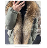 White Duck Down Jacket Winter Women Warm Loose Coat Natural Real Fox Fur Collar Thick Outerwear Parkas