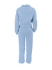 Striped Women's Set V-neck Long Sleeve Sweatshirt and SweatPants Tracksuit Winter Two 2 Piece Set Outfit