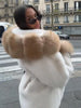 Hoody Faux Fur Furry Coats Women Belt Long Sleeve Pocket Thicken Warm Jacket Autumn Winter Urban Lady Streetwears