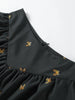 Embroidery Lace Up Bow Suit Jacket Short Skirt Suits Women Elegant Long Sleeve Waist Cinching Coats High Waist Skirts Outfit