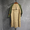 Trench Coat Women's Chic Splicing Color Block Lapel Double Breasted Long Windbreaker Belt Coat Spring 2DA1718