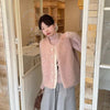 Sweet Lamb Wool Corduroy Women Clothing Minority Age Reduction Vests Slim Loose Casual Sell Chaqueta Mujer