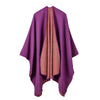 Winter Poncho Women Capes Scarf Imitation Cashmere Ladies Scarves Warm Shawls Wraps Woman Ponchos Bufanda Mujer Foulard