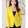 Spring Autumn Women Suit Jacket Korean Slim Short Casual Blazers Female Temperament Solid Color Suit Top
