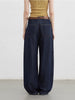 Women's Jeans Loose Casual High Waist Split Female Wide Leg Denim Pants Spring Autumn