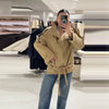 Spring Stand Collar Double Breasted Trench Coat For Women Elegant Long Sleeve Lace Up Jacket Lady Street Chic Outerwear