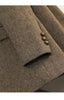 Women's Autumn Winter Long Sleeve Blazer Coats Vintage Thick Woolen Jackets Notched Elegant Outerwears Female Clothes