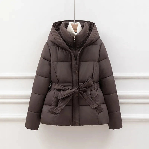 Women's Down Cotton Padded Jacket Short Loose Korean Version Ladies Outerwear Comfortable Elegant Lady Winter Parka Coat