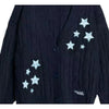 Women's Clothing Autumn Winter Knit Cardigans Embroidery Coats Knitwear Casual Retro Sweaters Long Sleeves Tops Buttons