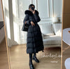 Winter Women 90% White Duck Down Jackets Ultra Light Warm Long Parkas Real Fox Fur Collar Female Hooded Snow Coats