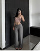 Ctenkevet-High Waist Wide-Leg Yoga Joggers for Women, Female Casual Tracksuit Bottoms, Straight Outdoor Baggy Sweatpants, Autumn