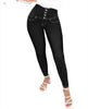 Thin Leg Elastic Jeans Women High Waist Skinny Denim Pants Oversize Trousers Shaping Butt Lift Jeans
