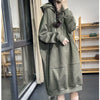 Plus Size Pullover Dress Oversize Thick Warm Women's Hoodies Autumn Loose Hoodies Sweatshirts Long Sleeve Streetwear Sports