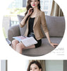 Spring Autumn Jackets Women Blazer 2026New Solid Slim Office Short Blazer Women Elegant Single Button Formal Blazer Coat