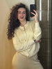 Women's Autumn Winter Knit Cardigan Pants Set Slim Fit Long Sleeve Long Trousers Simple Solid Color Sweater Suit