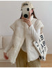 Autumn Winter Simplicity Comfortable Women's Cotton Vest Temperament Versatile Ladies Down Cotton Waistcoat Jackets