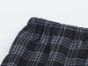 Women's Autumn Versatile Bloomers Plaid Printed Loose Pants Female High-Waist Drawstring Casual Trousers