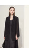 Women's Coat Autumn Autumn Turned Over Collar Color-block Spliced Fabric Casual Loose Blazers For Woman 12641083